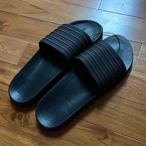 Sandals Men’s black slide sandals size XL 13. New